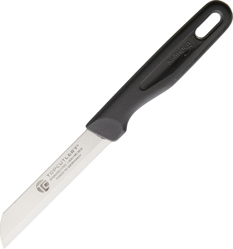 Paring Micro Serrated Black
