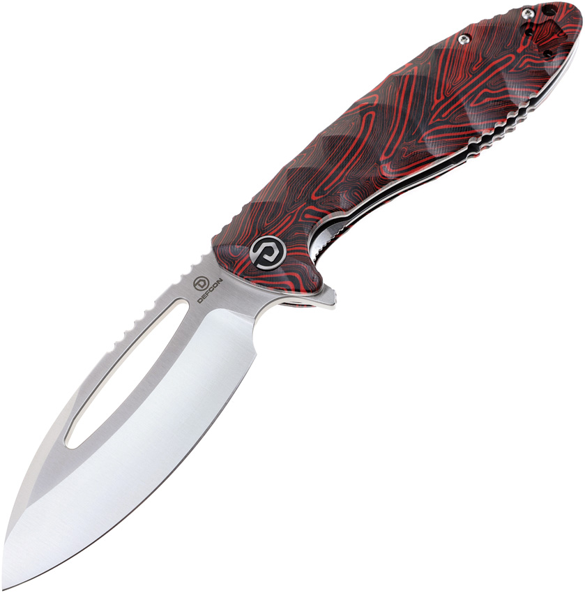 Tactical Linerlock Red