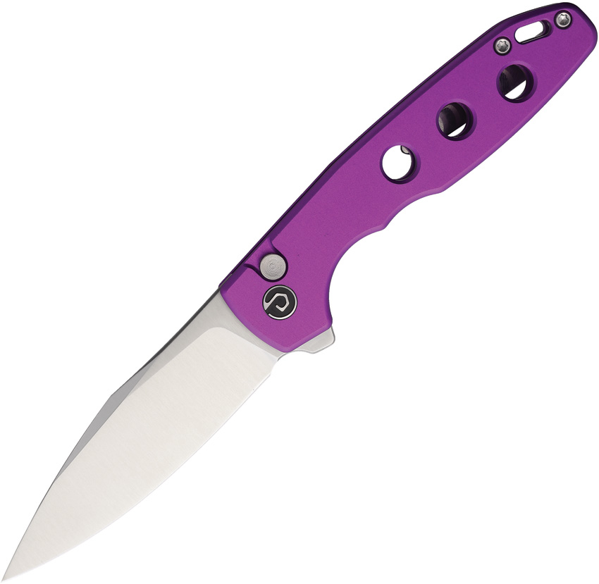 Ghost Button Lock Purple