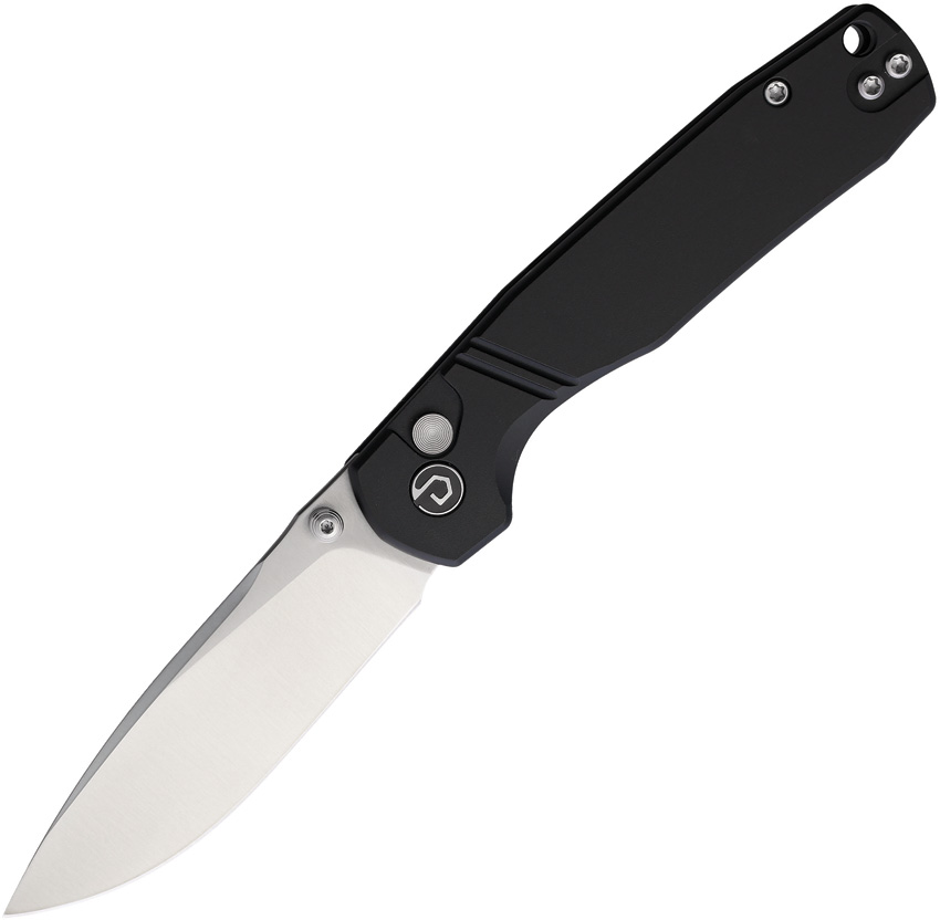 Delta Button Lock Black