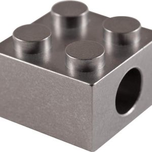 T-Brick Titanium Lanyard Bead