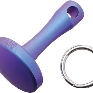 Zipper Pull Blue Ti