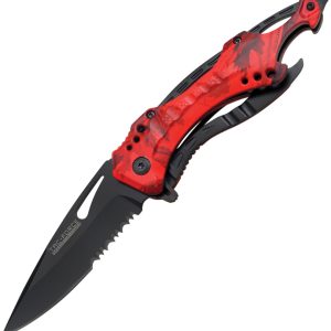 Linerlock A/O Red Camo