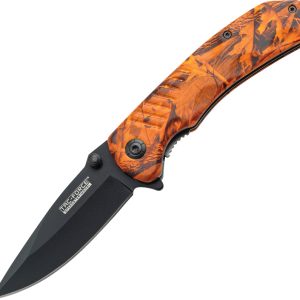 Linerlock A/O Orange Camo
