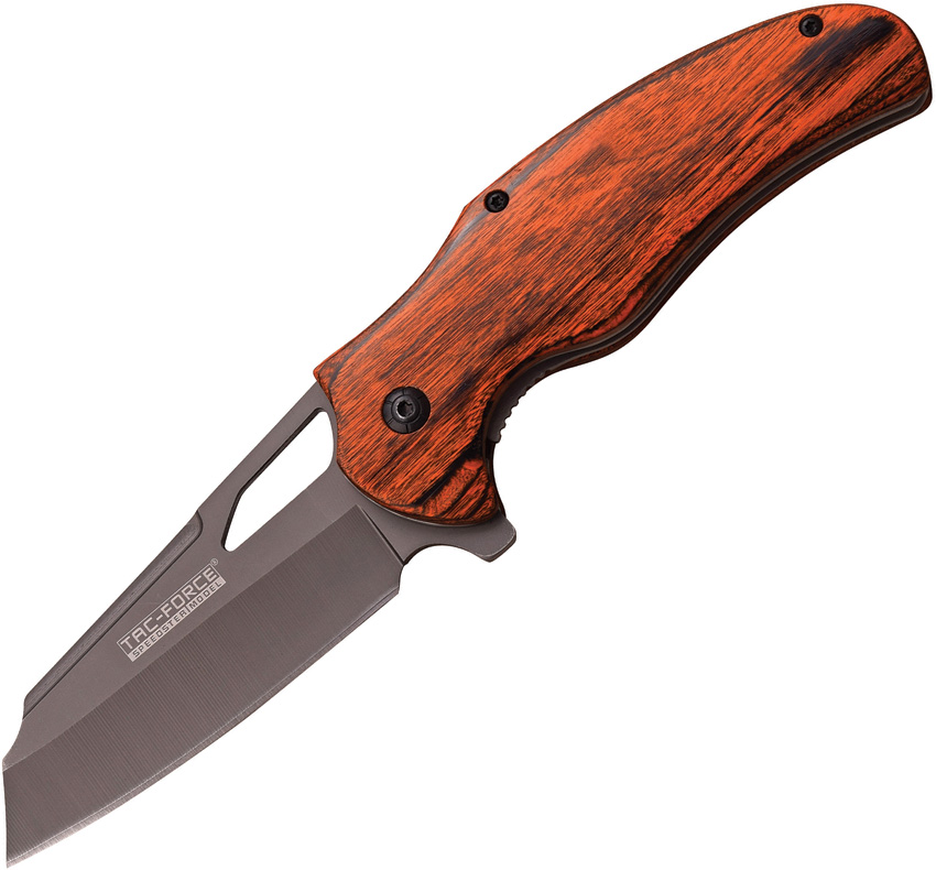 Linerlock A/O Brown Pakkawood