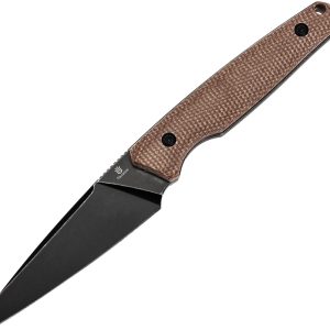Parr Fixed Blade Brn Micarta