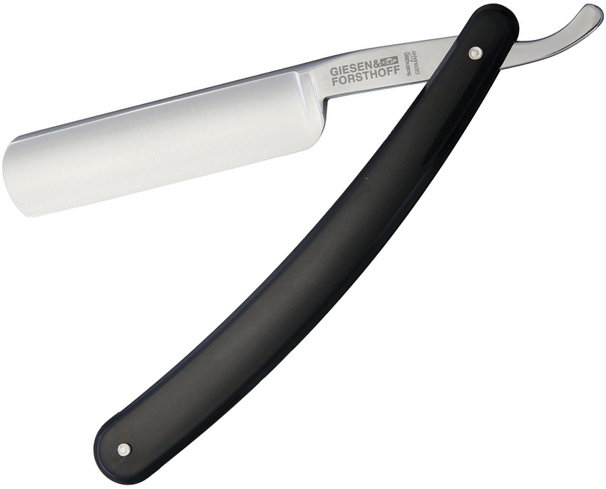 Straight Razor Black Plastic