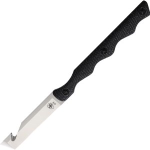 Neck Knife Tanto Black
