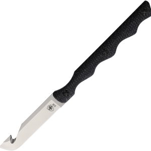 Neck Knife Drop Point Black