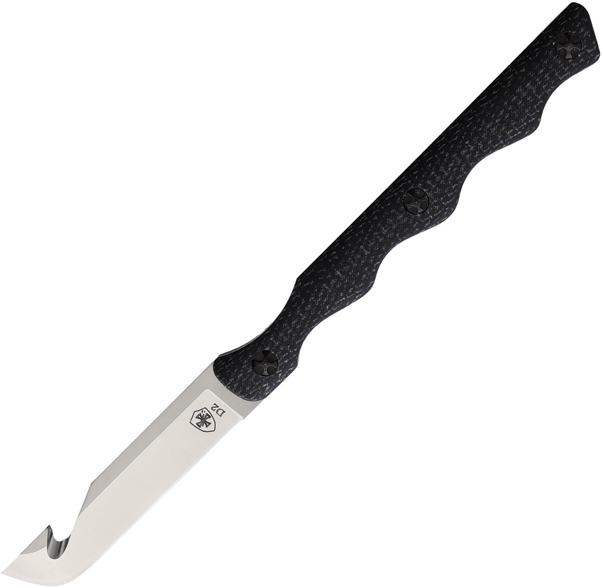 Neck Knife Drop Point Black