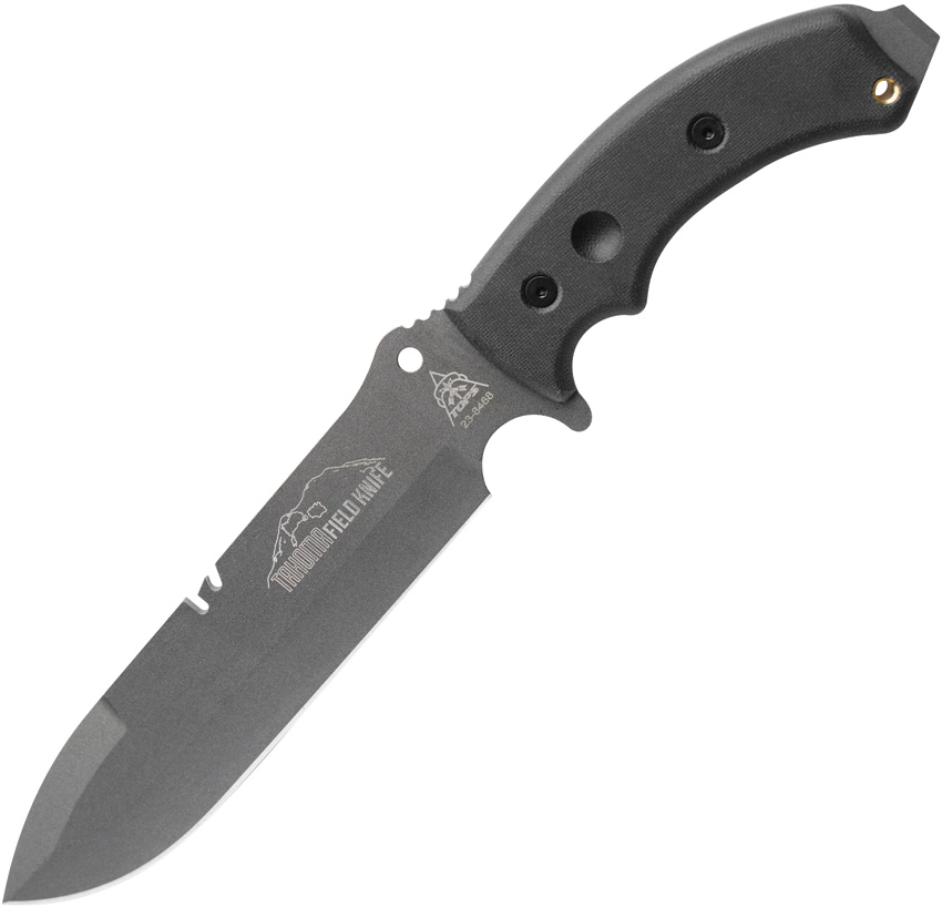 Tahoma Field Knife Black Canva