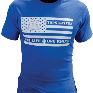 T-Shirt Flag Logo Blue Medium