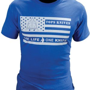 T-Shirt Flag Logo Blue XXL
