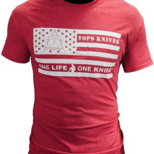 T-Shirt Flag Logo Red Medium