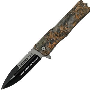 Trump Linerlock A/O Grn Camo