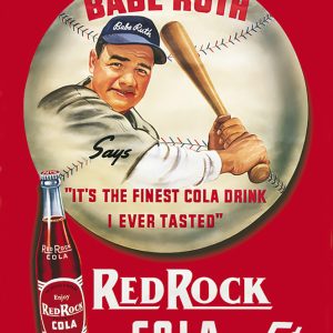 Babe Ruth Red Rock Cola