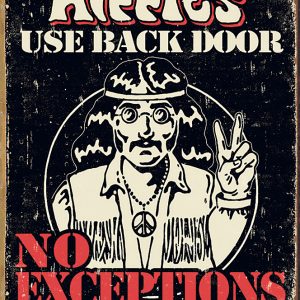 Hippies Use Back Door