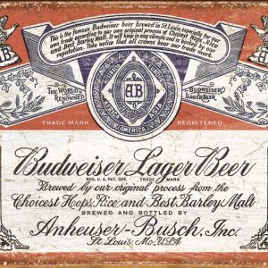 Budweiser Weathered