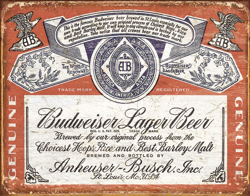 Budweiser Weathered