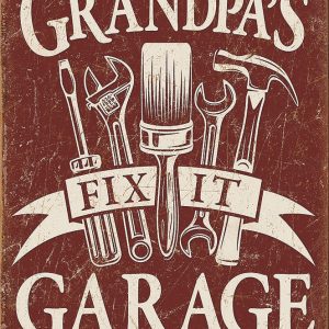 Grandpas Garage Sign