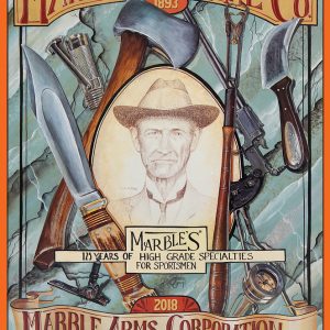 Marbles Safety Axe Tin Sign