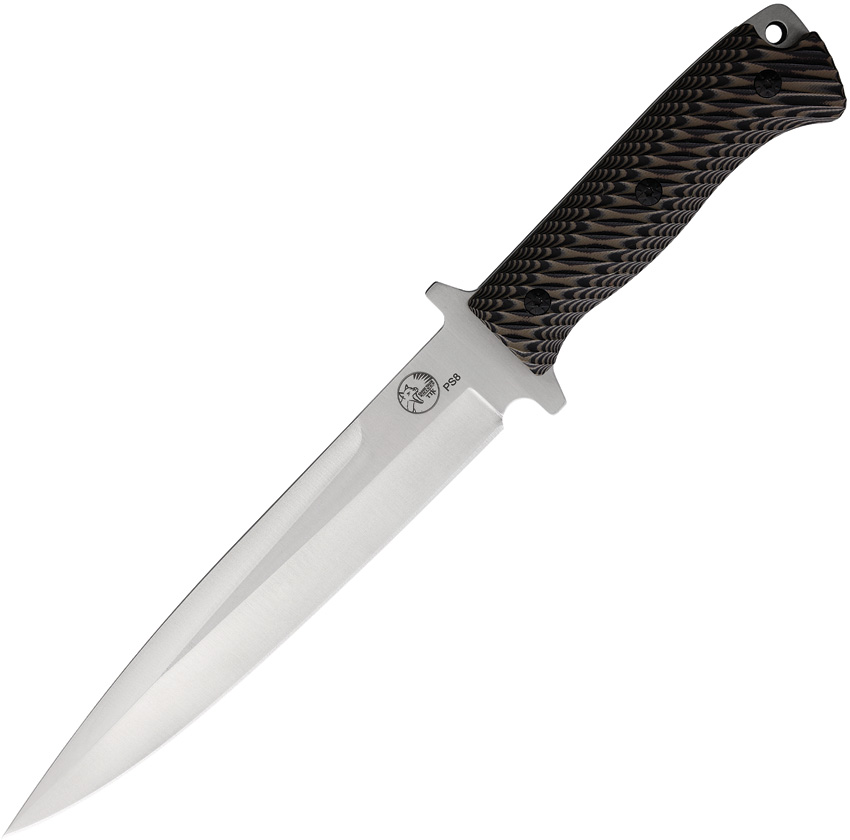 P8 Pig Sticker Black