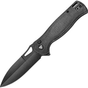 Crateris-04 Button Lock Black