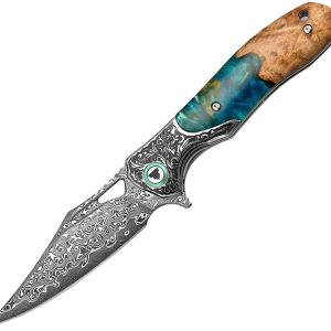 Apus-07 Linerlock Damascus