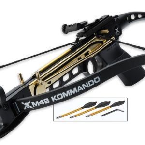 Self-Cocking Pistol Crossbow
