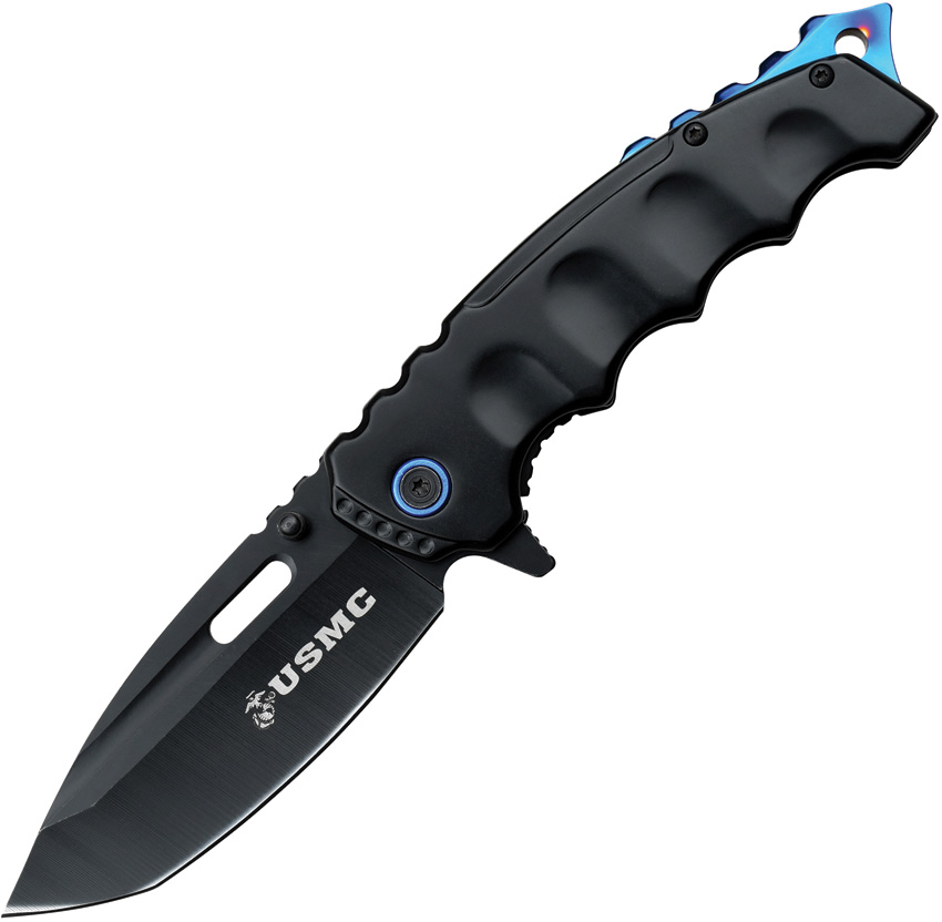 Framelock A/O Blue