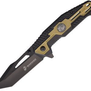 Linerlock A/O Black/Tan