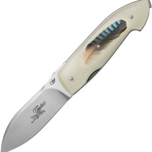 Timeless Feather Linerlock