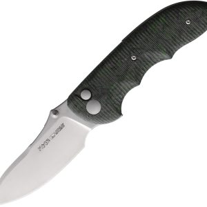 Moon Button Lock Green Matter