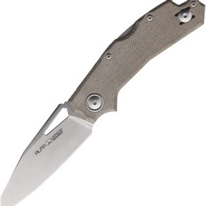 Alfa Lockback Green Micarta