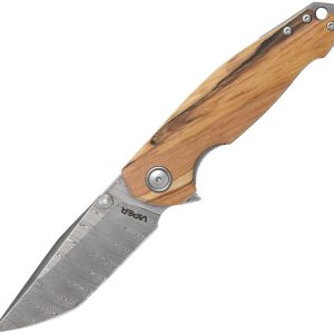 Katla Linerlock Damascus Popl