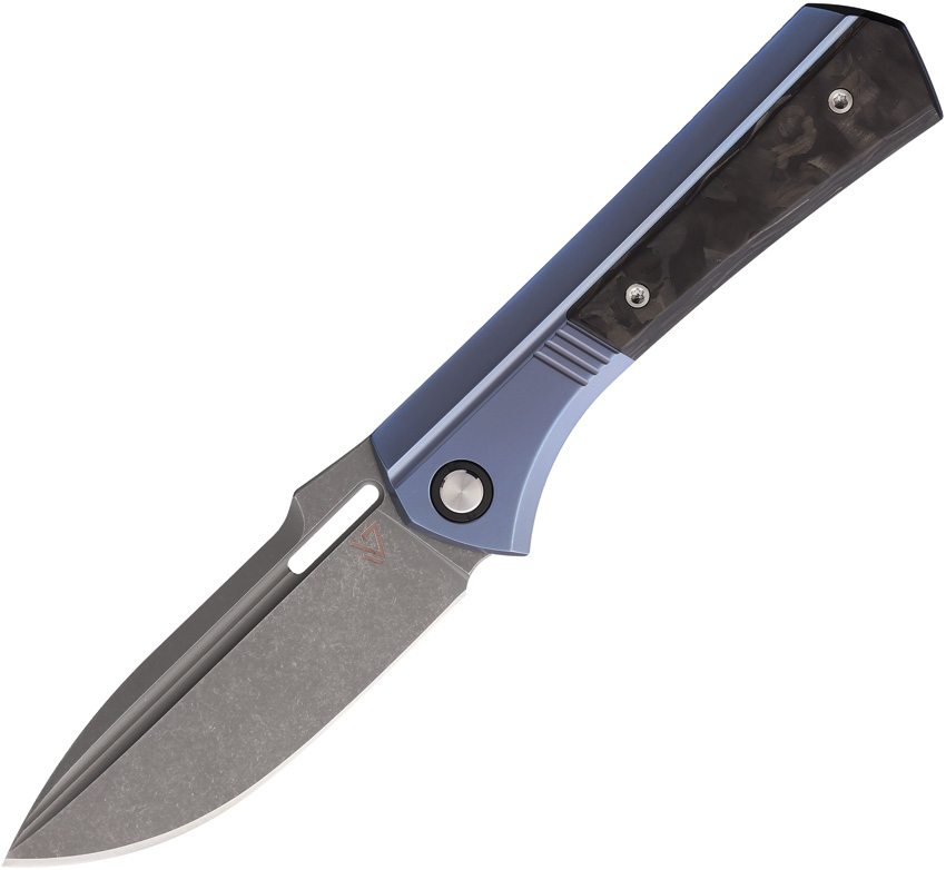 Continuum Framelock Blu/CF