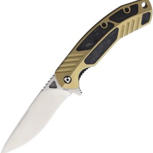 Tectonic Linerlock CF Gold
