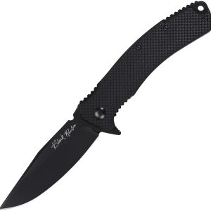 Black Rambo Utility Linerlock