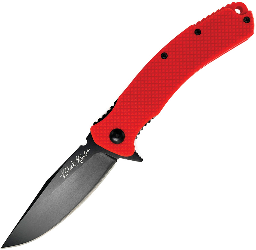 Black Rambo Utility Linerlock