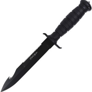 Black Rambo Savage Fixed Blade