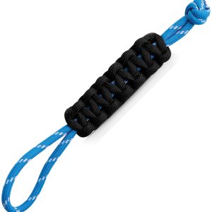 Paracord Lanyard Blue/Black