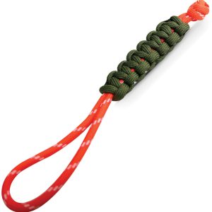 Paracord Lanyard Green/Orange