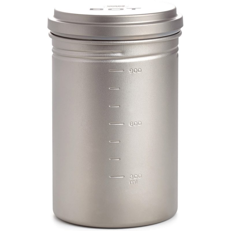 Titanium BOT Bottle Pot | Caveman Blades