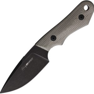 Handy Fixed Blade Green Canvas