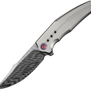 Kyklos Framelock Damascus