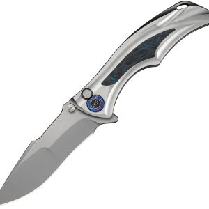 Tighe Down Button Lock Blue CF