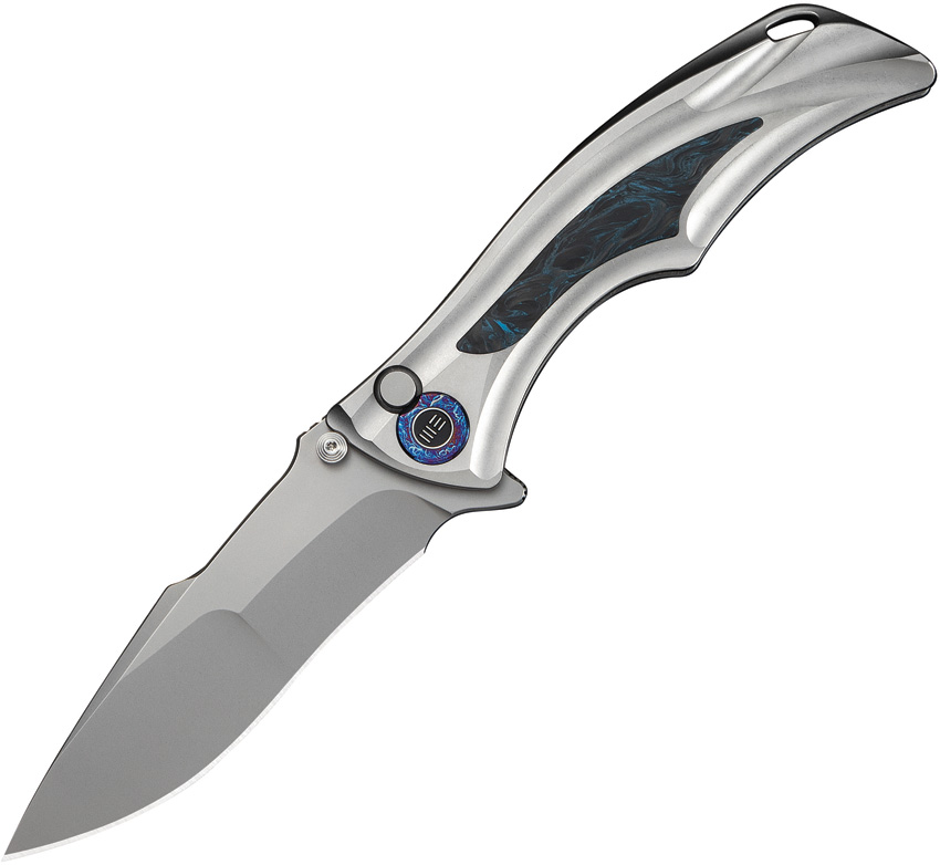 Tighe Down Button Lock Blue CF