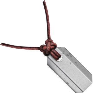 Wazoo Survival Gear Viking Whetstone Pendant Plain WSGNKLVKWH product image