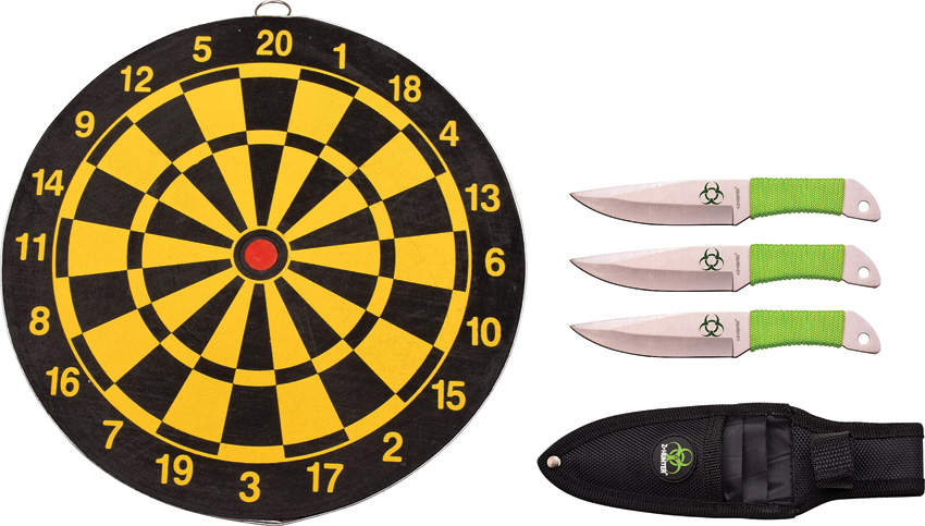 Three Piece Throwing Knife Set