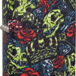 Skull Crown Design Lighter